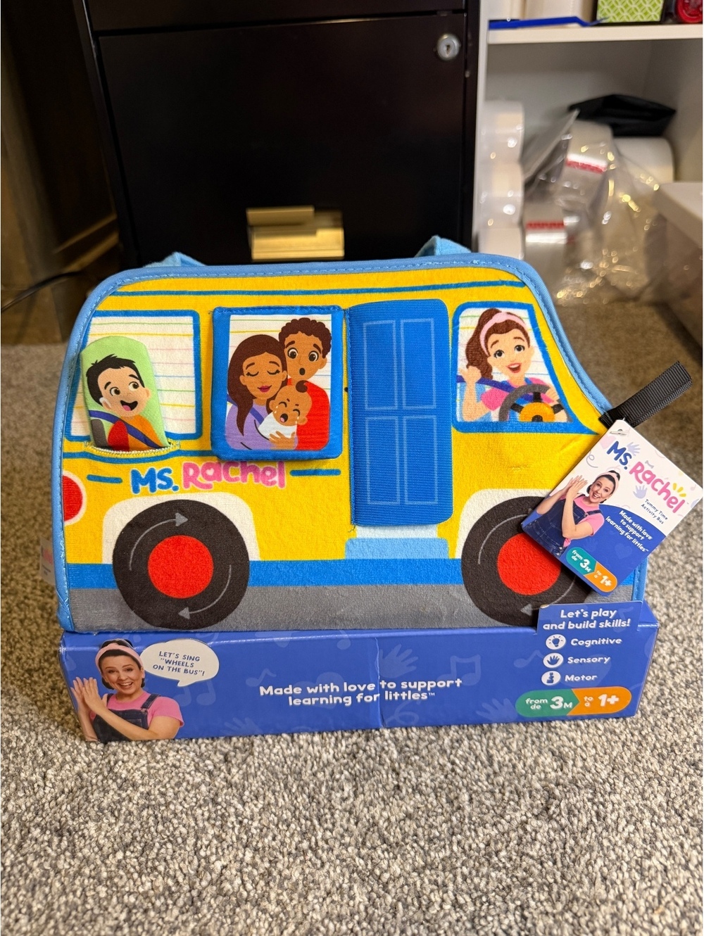 Ms. Rachel Educational Activity Bus Toy for Toddlers